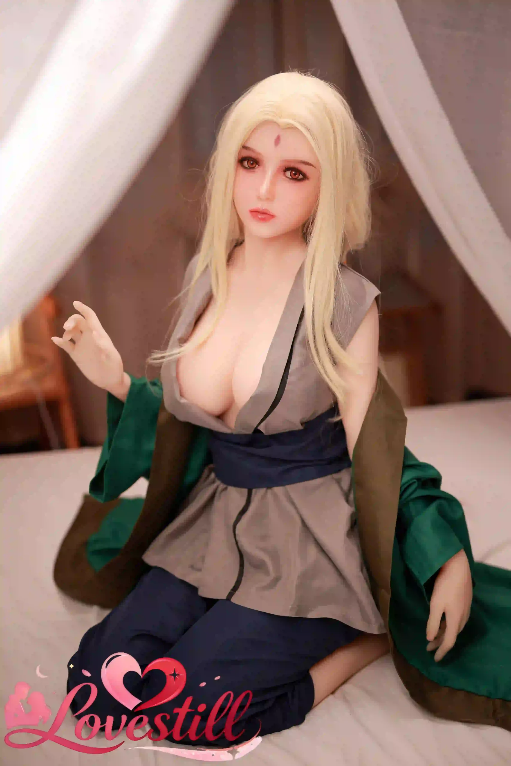【日本倉庫在庫・即納】綱手風 158cm 高級TPEラブドール｜ゼリー胸3穴・自立加工・ステンレス新（身長158cm・TPE製・3穴・日本国内即納）｜lovestill 正規品｜サムネイル4