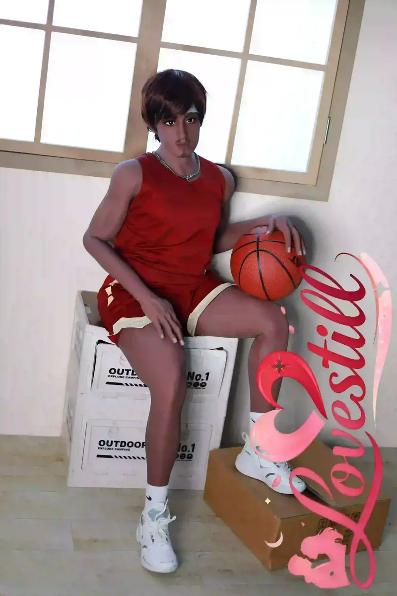 165cm 筋肉質 メンズドール(褐色肌)|割れた腹筋・アナル&口対応の等身大男性リアルドール 一体ずつ仕上げる精巧なメイク・造形