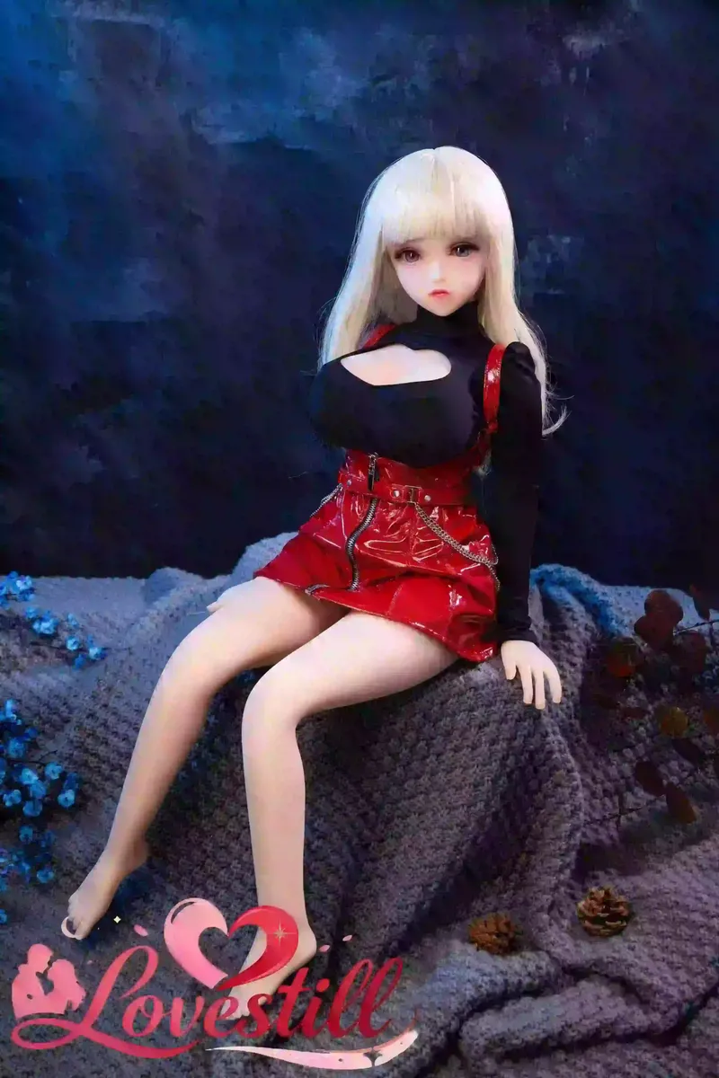 80cm ミニドール プラチナブロンド|アニメ系フェイス・2穴・軽量7kgの小型リアルドール サムネイル 3 80cm ミニドール プラチナブロンド|アニメ系フェイス・2穴・軽量7kgの小型リアルドール(身長80cm・TPE製・2穴)|Lovestill 正規品|サムネイル3