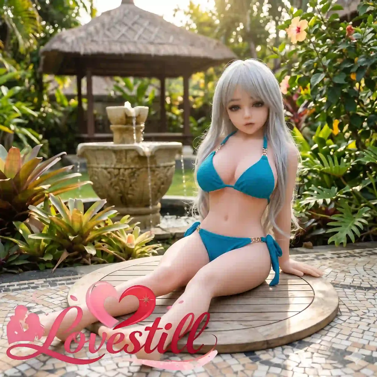 80cm ミニドール シルバーウェーブ|アニメ系フェイス・2穴・玄関から一人で運べる軽量ボディ 一体ずつ仕上げる精巧なメイク・造形