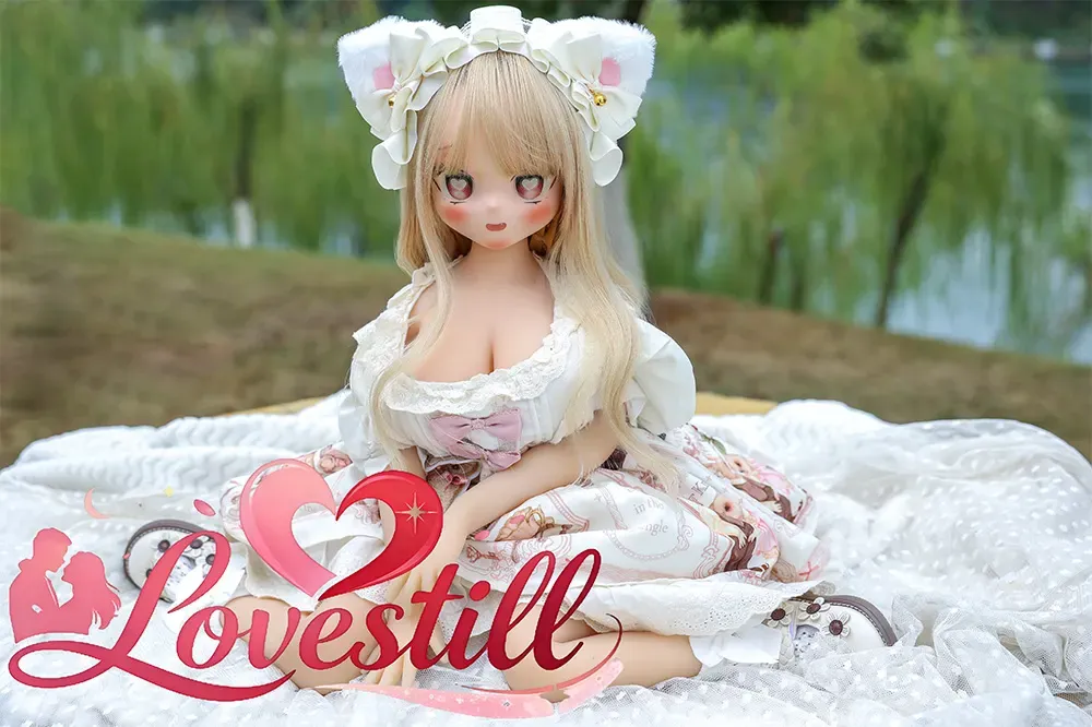 84cm ミニドール クラシカルフリルドレス|猫耳ボンネット・1穴・約8kgの小型アニメドール サムネイル 4 84cm ミニドール クラシカルフリルドレス|猫耳ボンネット・1穴・約8kgの小型アニメドール(身長84cm・TPE製・1穴)|Lovestill 正規品|サムネイル4