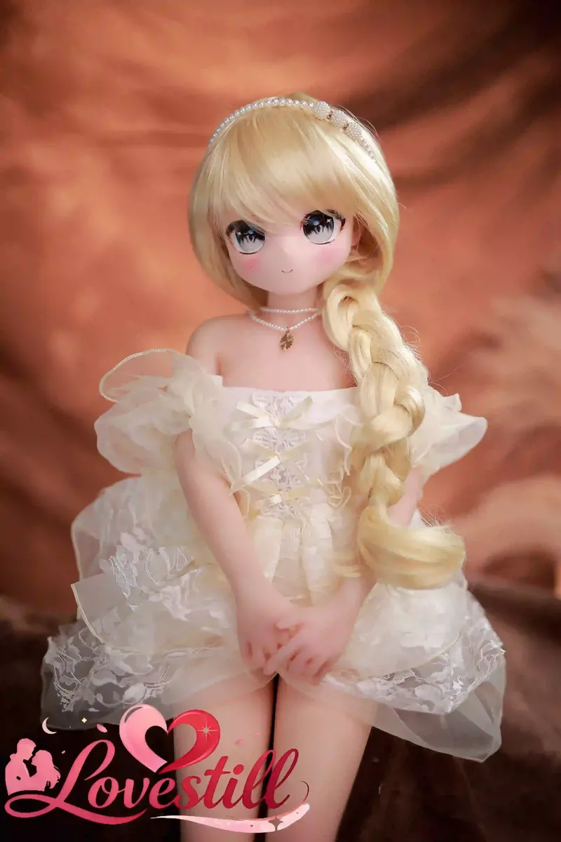 84cm ミニドール 編み込みブロンド|1穴・約8kg・飾って楽しめる小型アニメドール サムネイル 5 84cm ミニドール 編み込みブロンド|1穴・約8kg・飾って楽しめる小型アニメドール(身長84cm・TPE製・1穴)|Lovestill 正規品|サムネイル5